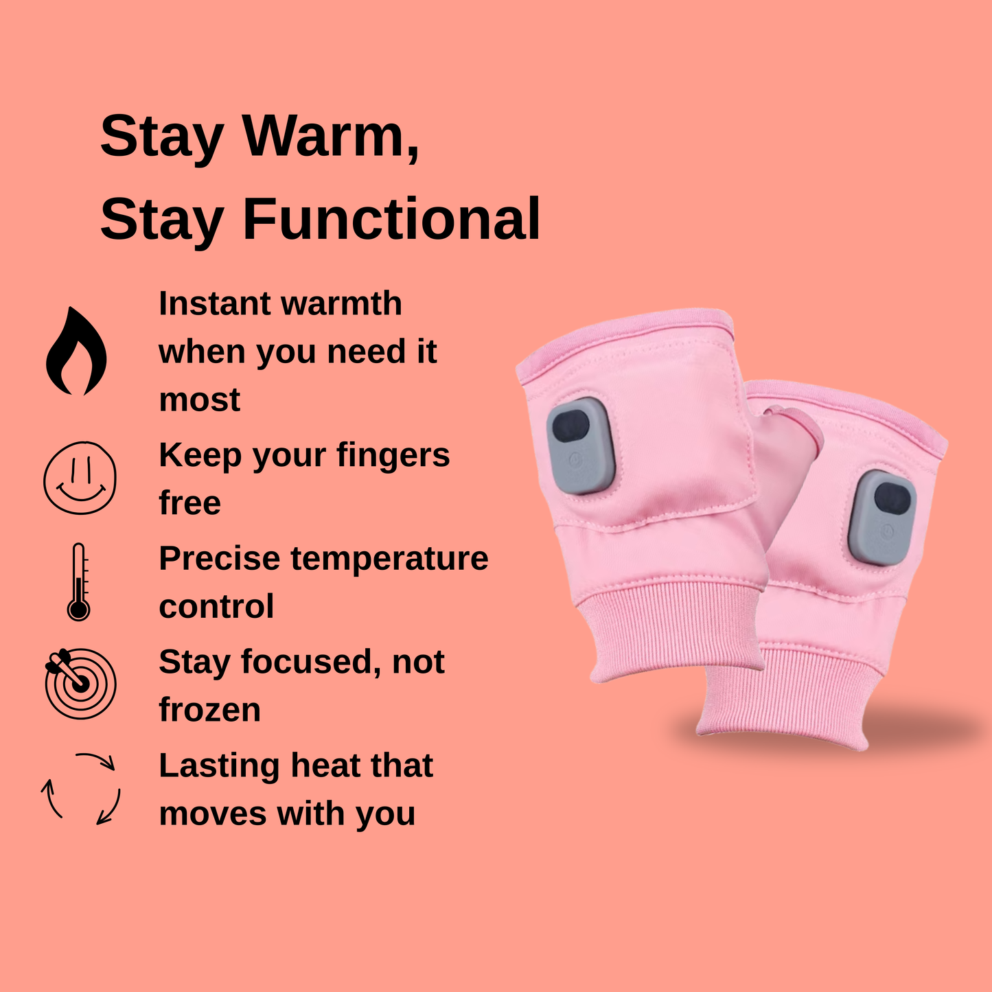 Cozeona™ Heated Gloves